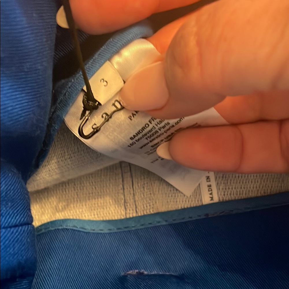 Sandro Paris Royal Blue Garment - Picture 8 of 13